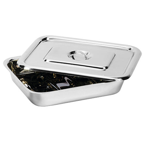 Bandeja para instrumentos con tapa