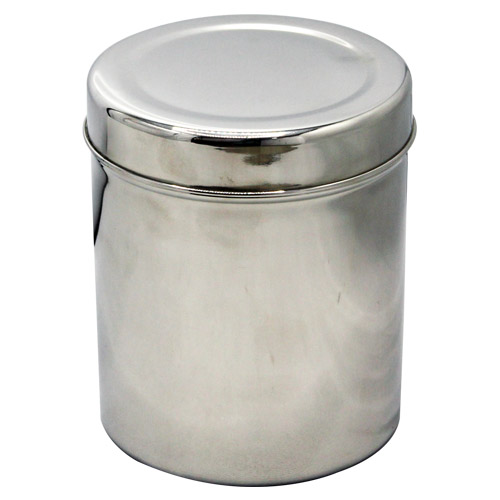 Dressing Jars with cover, Stainless Steel