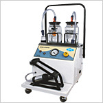 Electric cum Foot Suction Unit