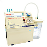 Eurovac AC/DC Battery Operated Suction Unit