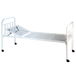 Hospital Bed with Bars and Backrest