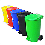 Hospital Waste Bin 55 Litres