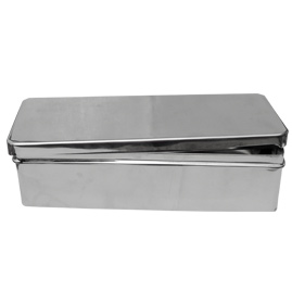 Instrument Boxes with cover, Stainless Steel