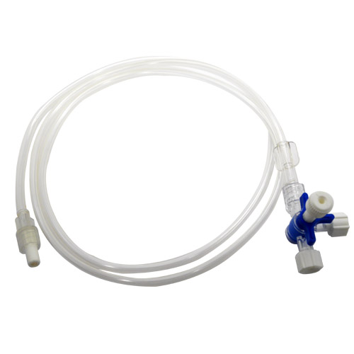 LLAVE DE PASO DE 3 VÍAS CON LÍNEA DE EXTENSIÓN