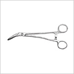 Meniscus Forceps Curved