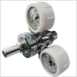 Oxygen Double Gauge Regulator, Double Stage