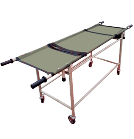 Patient Stretcher Trolley with Canvas Top