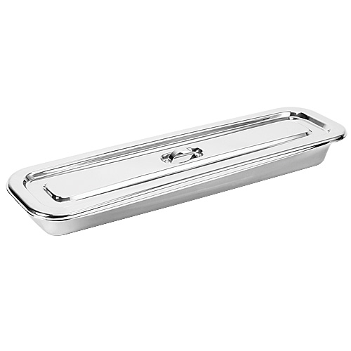 Plateau à cathéter avec couvercle