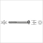 Shaft Screw 4.5mm