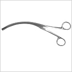 Tendon Tunnelling Forceps Curved