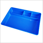 Tray - 4 Compartment PP Autoclaveable 