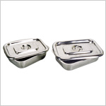 Surgical/Instrument Trays with cover, Stainless Steel