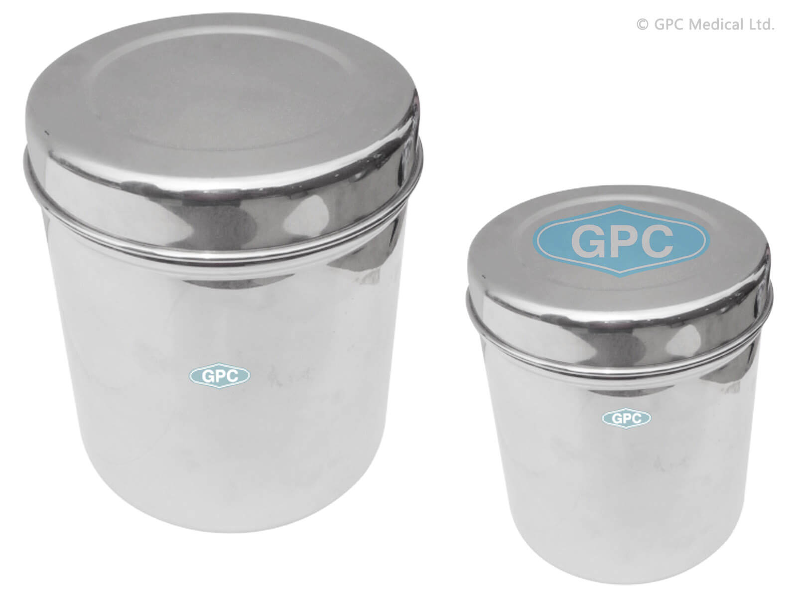 Dressing Jars with cover, Stainless Steel Manufacturer & Supplier India