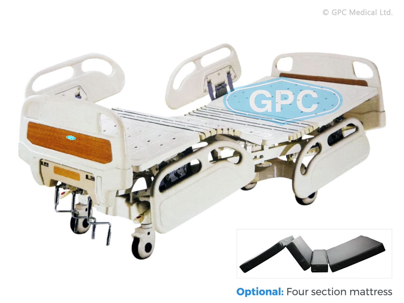 ICU Bed Three Function Manual Manufacturer & Supplier India