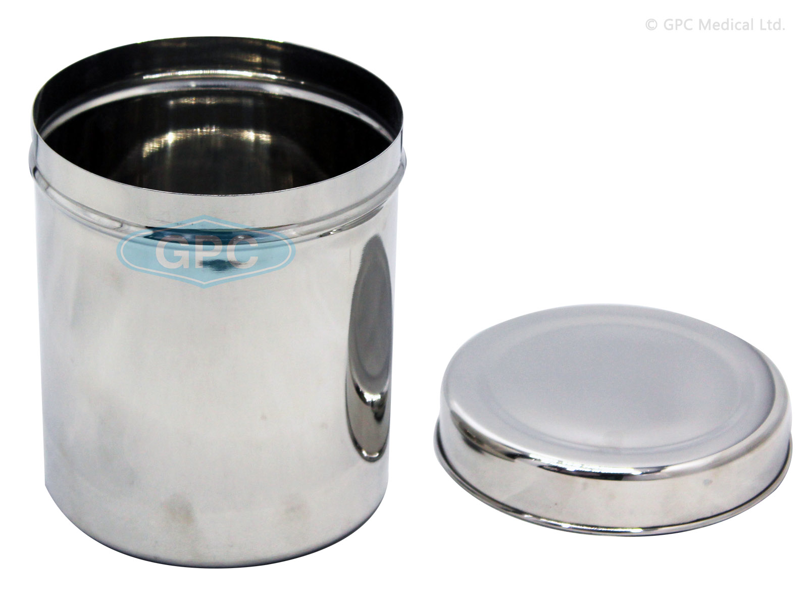 Dressing Jars with cover, Stainless Steel